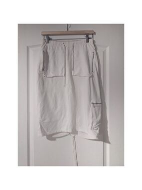 Vintage Mango | Cargo Skirt In White